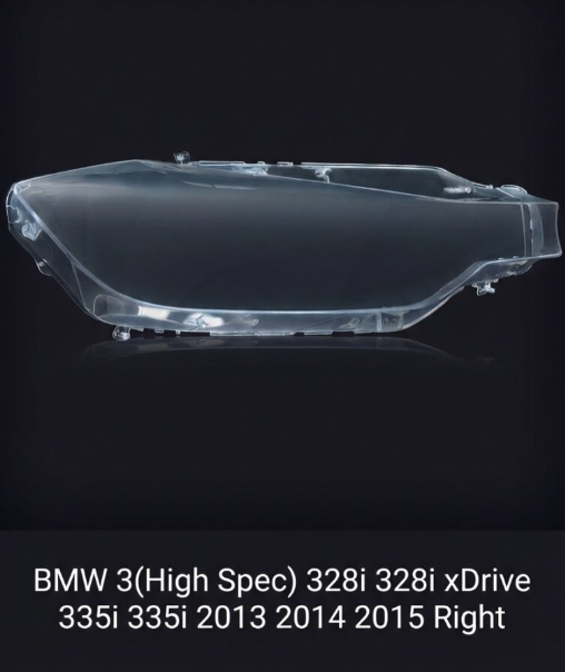 Headlight Glass/Headlight Cover/Headlamp Lens for BMW BMW3(H) Year 2013,2014,2015 Right & Left Side Pilot Side
