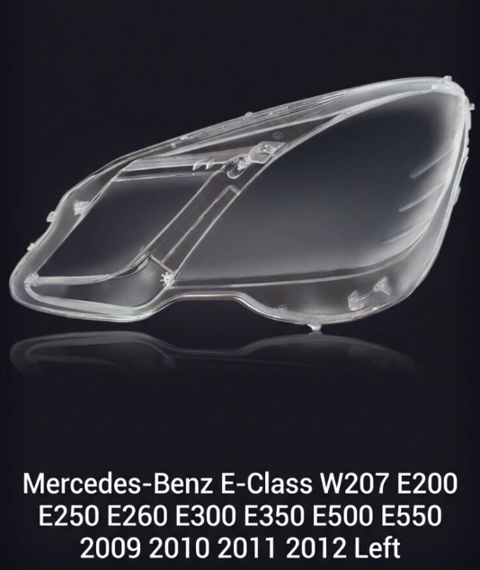 Headlight shell/Headlight lens/Headlamp cover for Mercedes-Benz E-Class W207 ,Year 2009,2010,2011,2012, Pilot Side/Right & Left Front