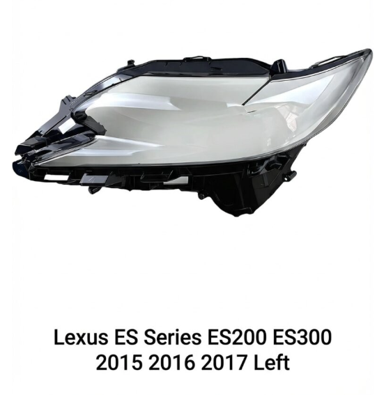 Headlight shell/Headlight lens/Headlamp cover for Lexus ES Series ES200 ES300 ,Year 2015,2016,2017, Pilot Side/Right & Left Front