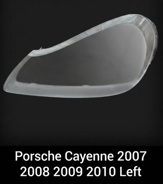 Headlight shell/Headlight lens/Headlamp cover for Porsche Cayenne Cayenne ,Year 2007,2008,2009,2010, Pilot Side/Right & Left Front