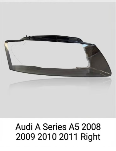 Headlight shell/Headlight lens/Headlamp cover for Audi A Series A5 ,Year 2008,2009,2010,2011, Driver Side/Left & Right Front