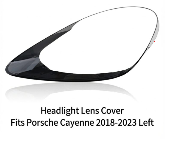 Headlight shell/Headlight lens/Headlamp cover for Porsche Cayenne Cayenne ,Year 2018,2019,2020,2021,2022,2023, Pilot Side/Right & Left Front