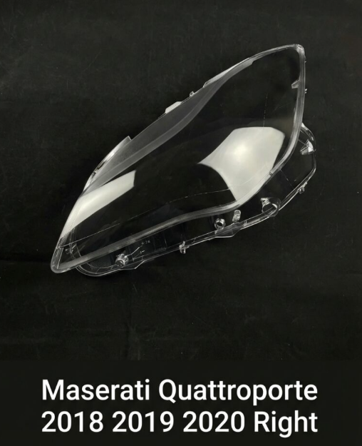 Headlight Lens Cover for Maserati Quattroporte 2018 2019 2020 Left & Right-10802002