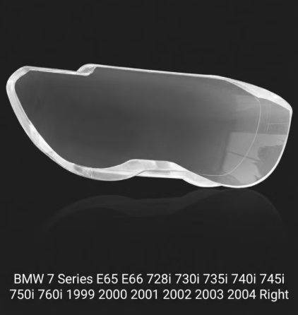 Headlight shell/Headlight lens/Headlamp cover for BMW 7 Series E65 E66 ,Year 1999,2000,2001,2002,2003,2004, Driver Side/Left & Right Front