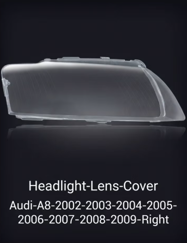 Headlight shell/Headlight lens/Headlamp cover for Audi A Series A8 A8L D3 ,Year 2004,2005,2006,2007,2008,2009,2010, Driver Side/Left & Right Front