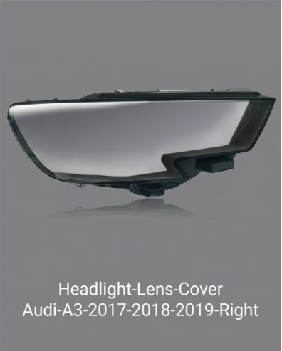 Headlight shell/Headlight lens/Headlamp cover for Audi A Series A3 ,Year 2017,2018,2019,2020, Driver Side/Left & Right Front