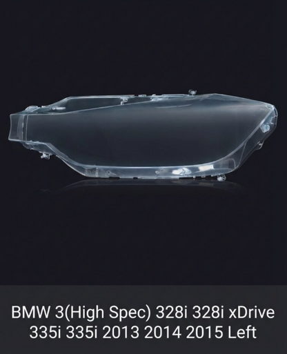 Headlight Glass/Headlight Cover/Headlamp Lens for BMW BMW3(H) Year 2013,2014,2015 Right & Left Side Pilot Side