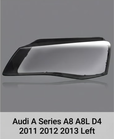 Headlight shell/Headlight lens/Headlamp cover for Audi A Series A8 A8L D4 ,Year 2011,2012,2013, Pilot Side/Right & Left Front