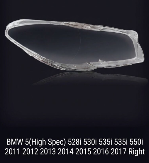 Headlight Glass/Headlight Cover/Headlamp Lens for BMW BMW5(H) Year 2011,2012,2013,2014,2015,2016,2017 Left & Right Side Driver Side