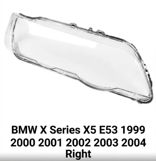 Headlight shell/Headlight lens/Headlamp cover for BMW X Series X5 E53 ,Year 1999,2000,2001,2002,2003,2004,2005, Pilot Side/Right & Left Front