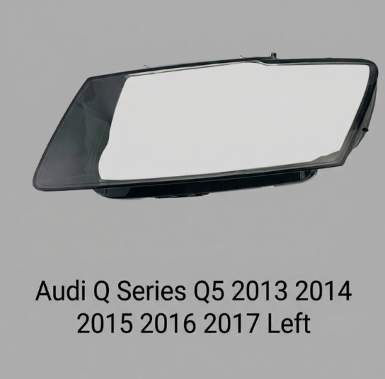 Headlight shell/Headlight lens/Headlamp cover for Audi Q Series Q5 ,Year 2010,2011,2012,2013,2014,2015,2016,2017, Driver Side/Left & Right Front