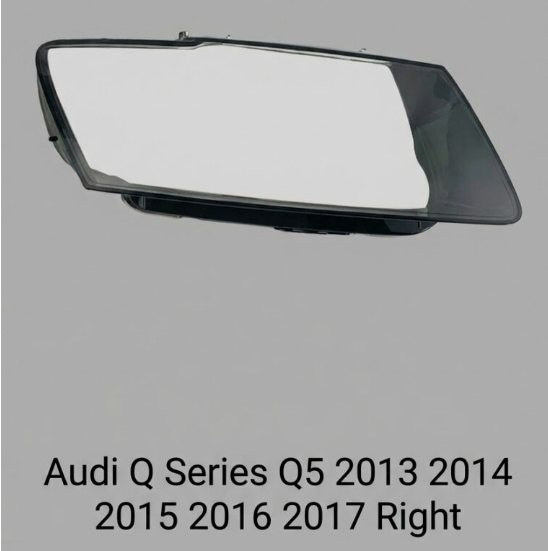 Headlight shell/Headlight lens/Headlamp cover for Audi Q Series Q5 ,Year 2010,2011,2012,2013,2014,2015,2016,2017, Driver Side/Left & Right Front