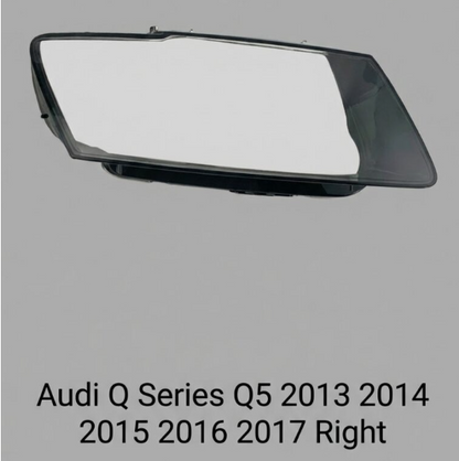 Headlight shell/Headlight lens/Headlamp cover for Audi Q Series Q5 ,Year 2010,2011,2012,2013,2014,2015,2016,2017, Driver Side/Left & Right Front