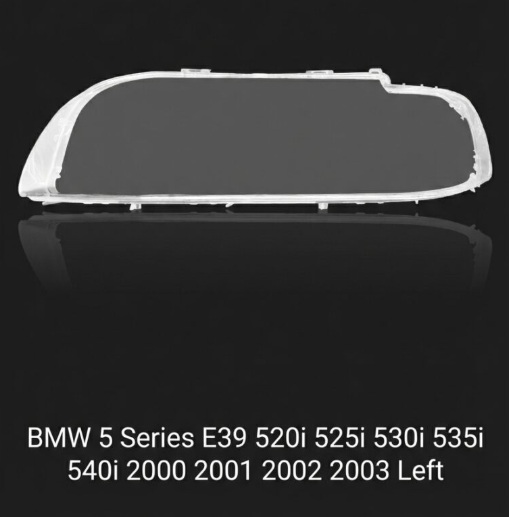 Headlight shell/Headlight lens/Headlamp cover for BMW 5 Series E39 ,Year 2000,2001,2002,2003, Driver Side/Left & Right Front