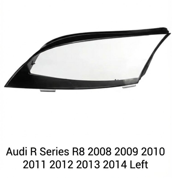 Headlight shell/Headlight lens/Headlamp cover for Audi R Series R8 ,Year 2008-2023 Driver Side/Left & Right Front