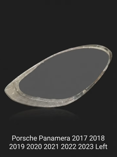 Headlight shell/Headlight lens/Headlamp cover for Porsche Panamera Panamera ,Year 2017,2018,2019,2020,2021,2022,2023, Pilot Side/Right & Left Front