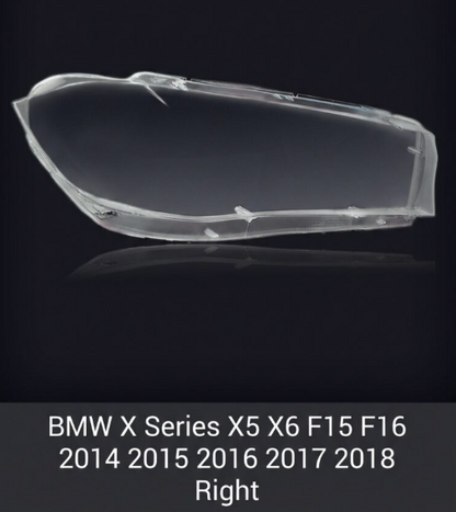 Headlight shell/Headlight lens/Headlamp cover for BMW X Series X5 X6 F15 F16 G30 G38 ,Year 2014,2015,2016,2017,2018, Pilot Side/Right & Left Front