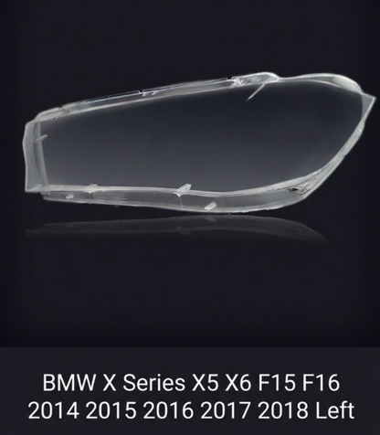 Headlight shell/Headlight lens/Headlamp cover for BMW X Series X5 X6 F15 F16 G30 G38 ,Year 2014,2015,2016,2017,2018, Pilot Side/Right & Left Front