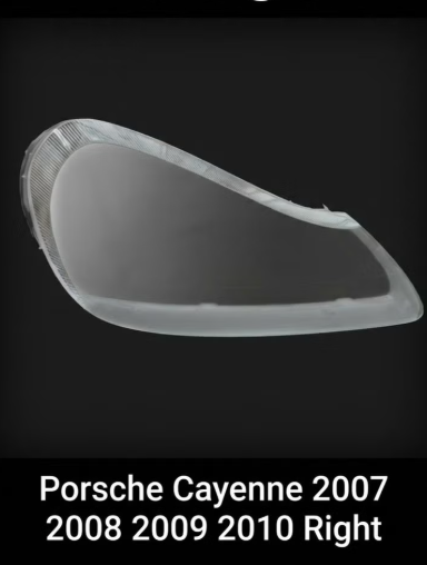 Headlight shell/Headlight lens/Headlamp cover for Porsche Cayenne Cayenne ,Year 2007,2008,2009,2010, Pilot Side/Right & Left Front
