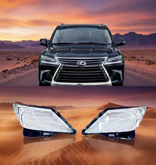VOLT BEAMS Headlight Lens Cover For Lexus LX 570 2013-2016