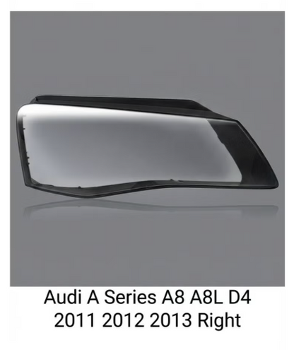 Headlight shell/Headlight lens/Headlamp cover for Audi A Series A8 A8L D4 ,Year 2011,2012,2013, Pilot Side/Right & Left Front