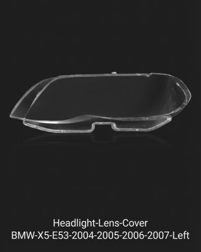 Headlight shell/Headlight lens/Headlamp cover for BMW X Series X5 E53 ,Year 2004,2005,2006,2007, Driver Side/Left & Right Front