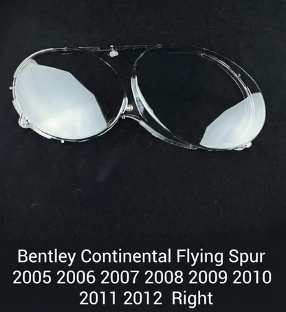 Headlight shell/Headlight lens/Headlamp cover for Bentley Continental Flying Spur Continental Flying Spur ,Year 2005,2006,2007,2008,2009,2010,2011,2012, Driver Side/Left & Right Front