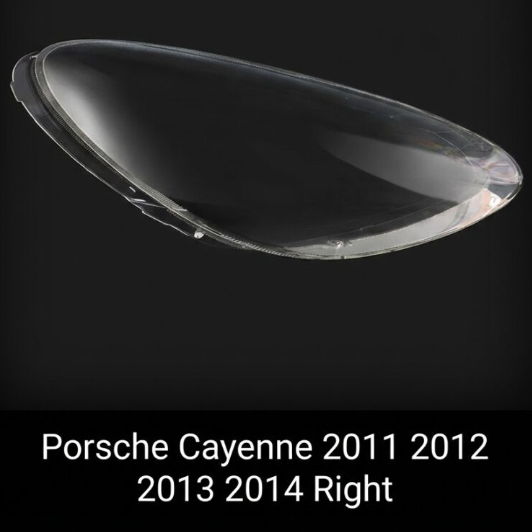 Headlight shell/Headlight lens/Headlamp cover for Porsche Cayenne ,Year 2010,2011,2012,2013,2014, Pilot Side/Right & Left Front