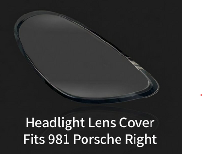 Headlight shell/Headlight lens/Headlamp cover for Porsche Cayman Cayman ,Year 2013,2014,2015, Pilot Side/Right & Left Front