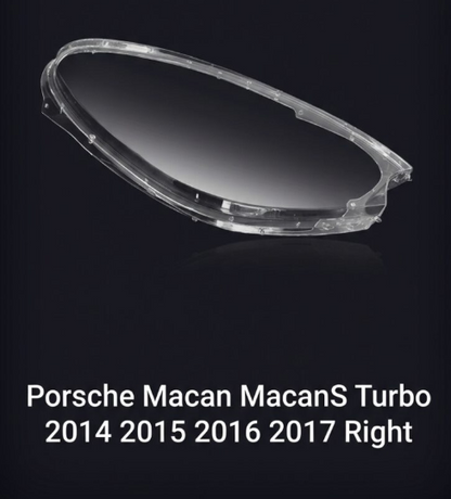 Headlight shell/Headlight lens/Headlamp cover for Porsche Macan MacanS Turbo ,Year 2014,2015,2016,2017, Pilot Side/Right & Left Front