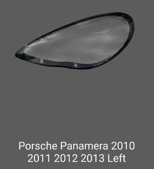 Headlight shell/Headlight lens/Headlamp cover for Porsche Panamera Panamera ,Year 2010,2011,2012,2013, Pilot Side/Right & Left Front