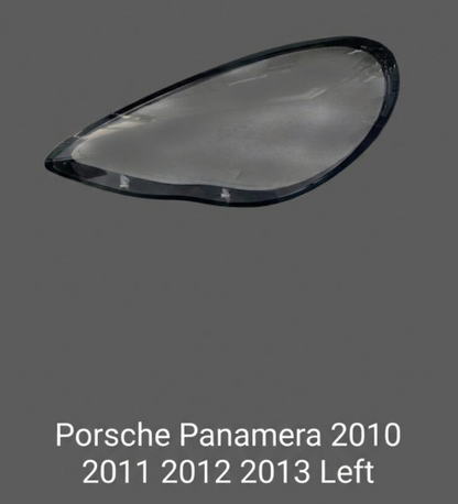Headlight shell/Headlight lens/Headlamp cover for Porsche Panamera Panamera ,Year 2010,2011,2012,2013, Pilot Side/Right & Left Front