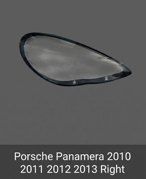 Headlight shell/Headlight lens/Headlamp cover for Porsche Panamera Panamera ,Year 2010,2011,2012,2013, Pilot Side/Right & Left Front