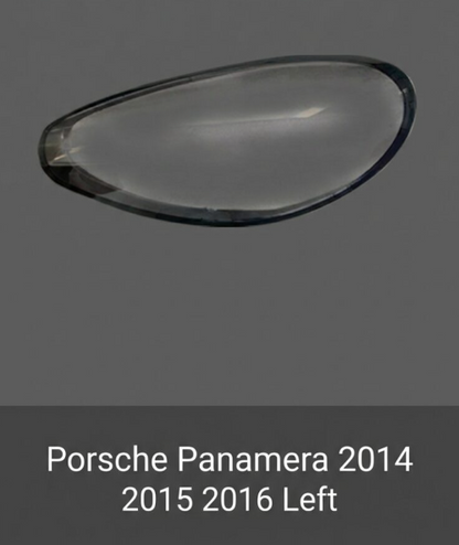 Headlight shell/Headlight lens/Headlamp cover for Porsche Panamera Panamera ,Year 2014,2015,2016, Pilot Side/Right & Left Front