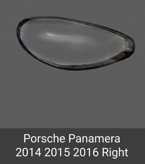 Headlight shell/Headlight lens/Headlamp cover for Porsche Panamera Panamera ,Year 2014,2015,2016, Pilot Side/Right & Left Front