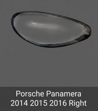 Headlight shell/Headlight lens/Headlamp cover for Porsche Panamera Panamera ,Year 2014,2015,2016, Pilot Side/Right & Left Front