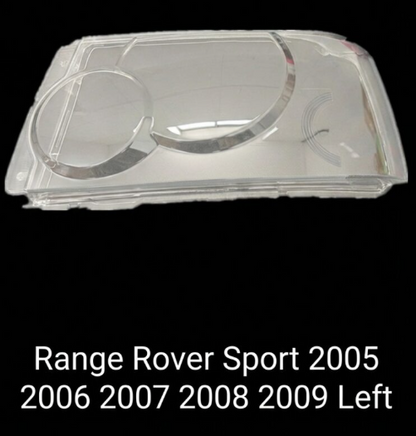 Headlight shell/Headlight lens/Headlamp cover for Land Rover Range Rover Range Rover Sport ,Year 2005,2006,2007,2008,2009, Pilot Side/Right & Left Front