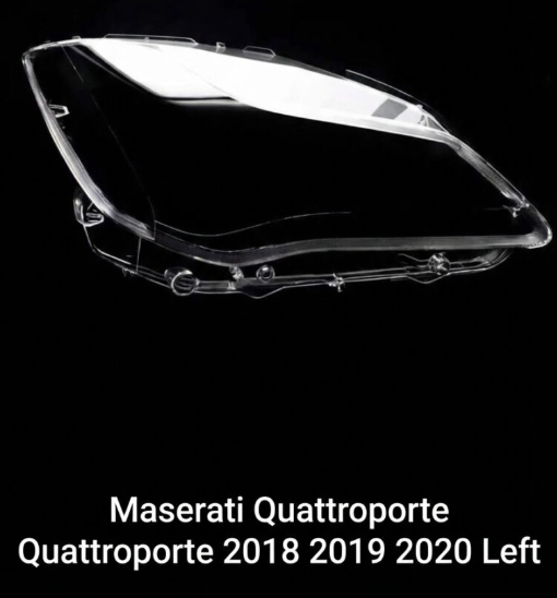 Headlight Lens Cover for Maserati Quattroporte 2018 2019 2020 Left & Right-10802002