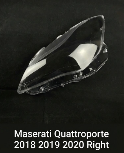 Headlight Lens Cover for Maserati Quattroporte 2018 2019 2020 Left & Right-10802002