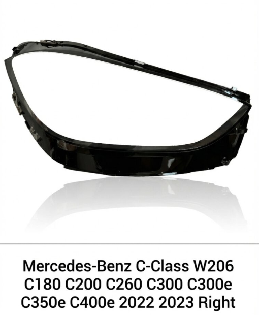 Headlight shell/Headlight lens/Headlamp cover for Mercedes-Benz C-Class W206 ,Year 2022,2023, Pilot Side/Right & Left Front