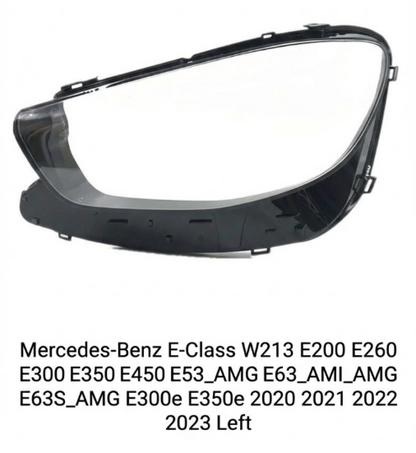 Headlight shell/Headlight lens/Headlamp cover for Mercedes-Benz E-Class W213 ,Year 2021,2022,2023, Pilot Side/Right & Left Front