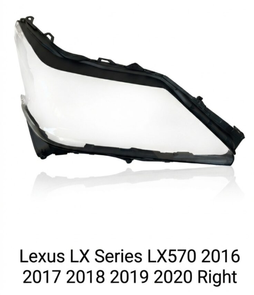Headlight shell/Headlight lens/Headlamp cover for Lexus LX Series LX570 ,Year 2016,2017,2018,2019, Pilot Side/Right & Left Front
