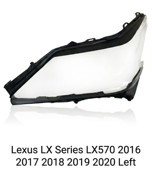 Headlight shell/Headlight lens/Headlamp cover for Lexus LX Series LX570 ,Year 2016,2017,2018,2019, Pilot Side/Right & Left Front
