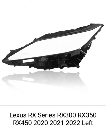 Headlight shell/Headlight lens/Headlamp cover for Lexus RX Series RX300 RX350 RX450 ,Year 2020,2021,2022, Pilot Side/Right & Left Front