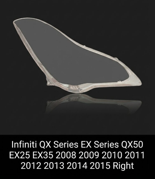 Headlight shell/Headlight lens/Headlamp cover for Infiniti QX Series EX Series QX50 EX25 EX35 ,Year 2008,2009,2010,2011,2012,2013,2014,2015, Pilot Side/Right & Left Front